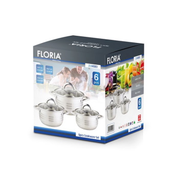 Floria set šerpi 6 komada ZLN4083